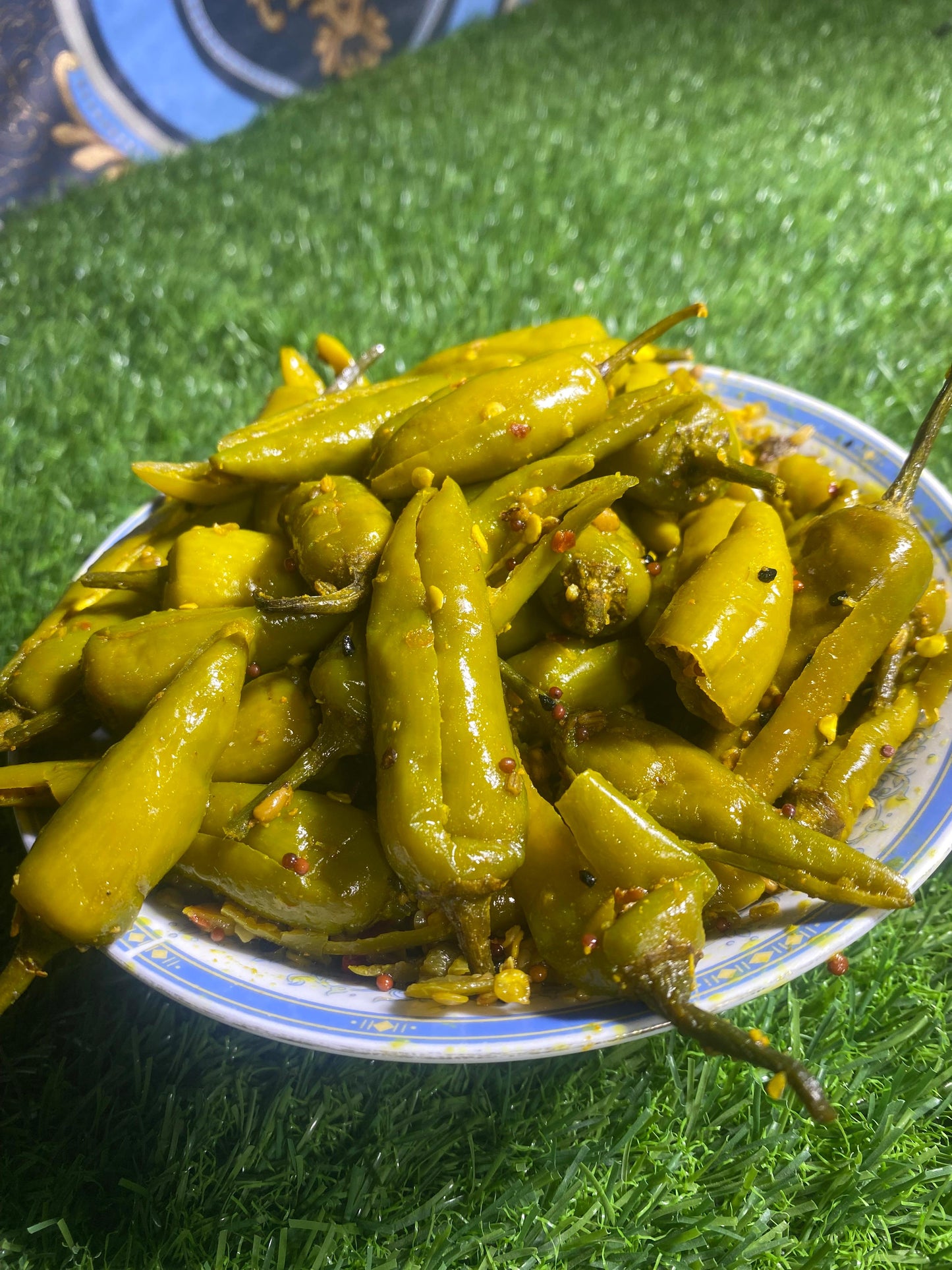 Green Chili Pickle/ ہری مرچ کا اچار